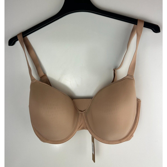 NWT Skims Weightless Demi Bra Underwire Adjustable BR-DEM-1893 Brown Size 38DDD - Picture 2 of 11
